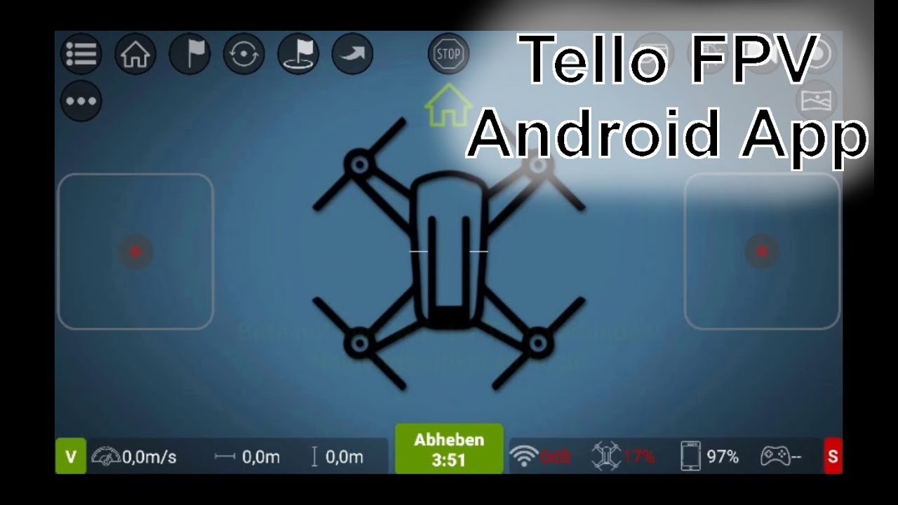 Tello FPV Android App - Teil 2 - Alternative App für Tello Drohne