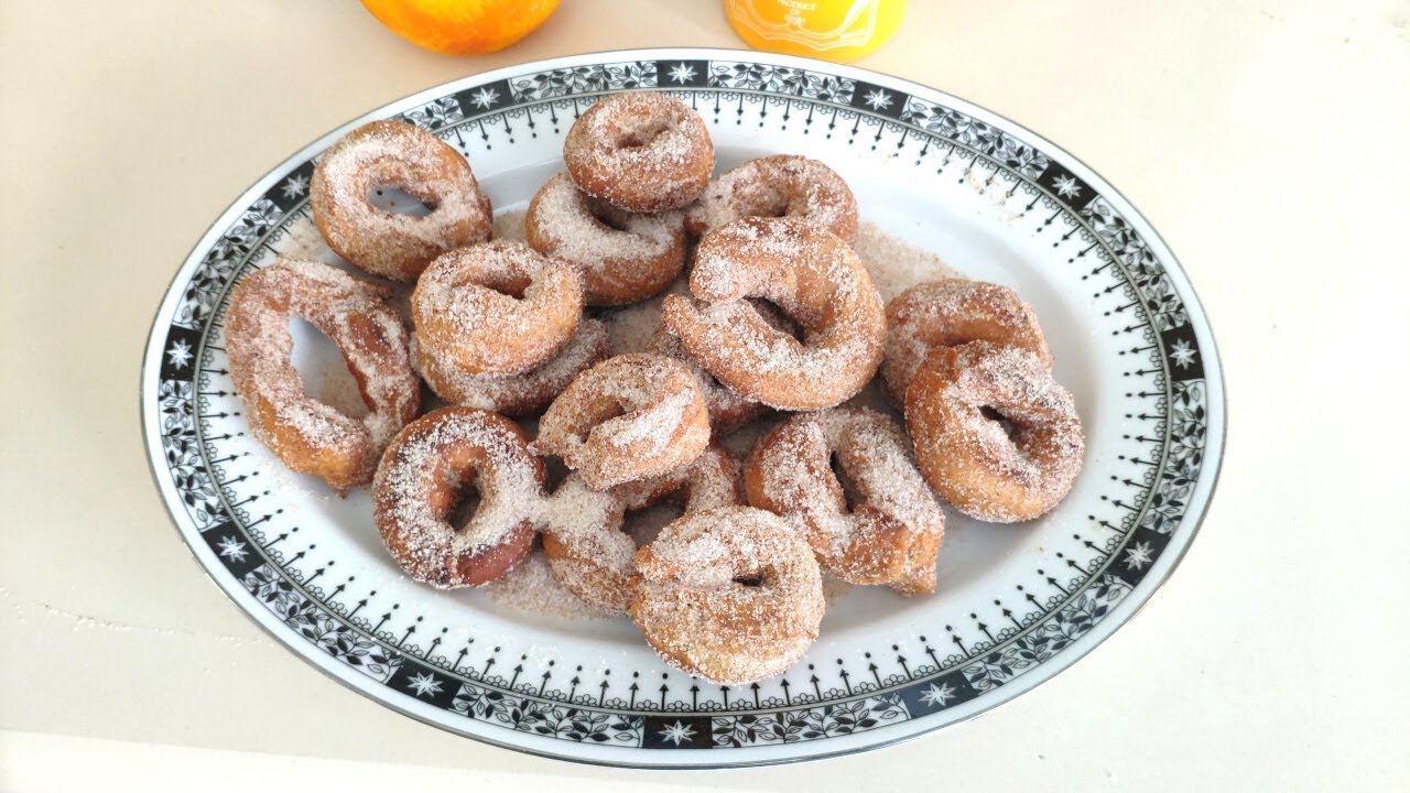 ROSQUILLAS DE NARANJA de AN CÁ CARMELA - Postre muy FÁCIL Y BARATO - Por CARMEN GAHONA