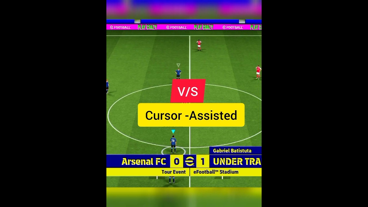 Manual Cursor Vs Assisted Cursor Efootball 2026✅