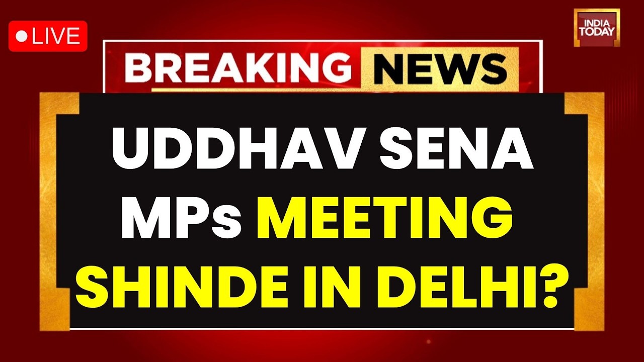 Shiv Sena UBT Split News LIVE: Uddhav Sena MPs Head To Delhi Amid Split Buzz With Shinde Camp