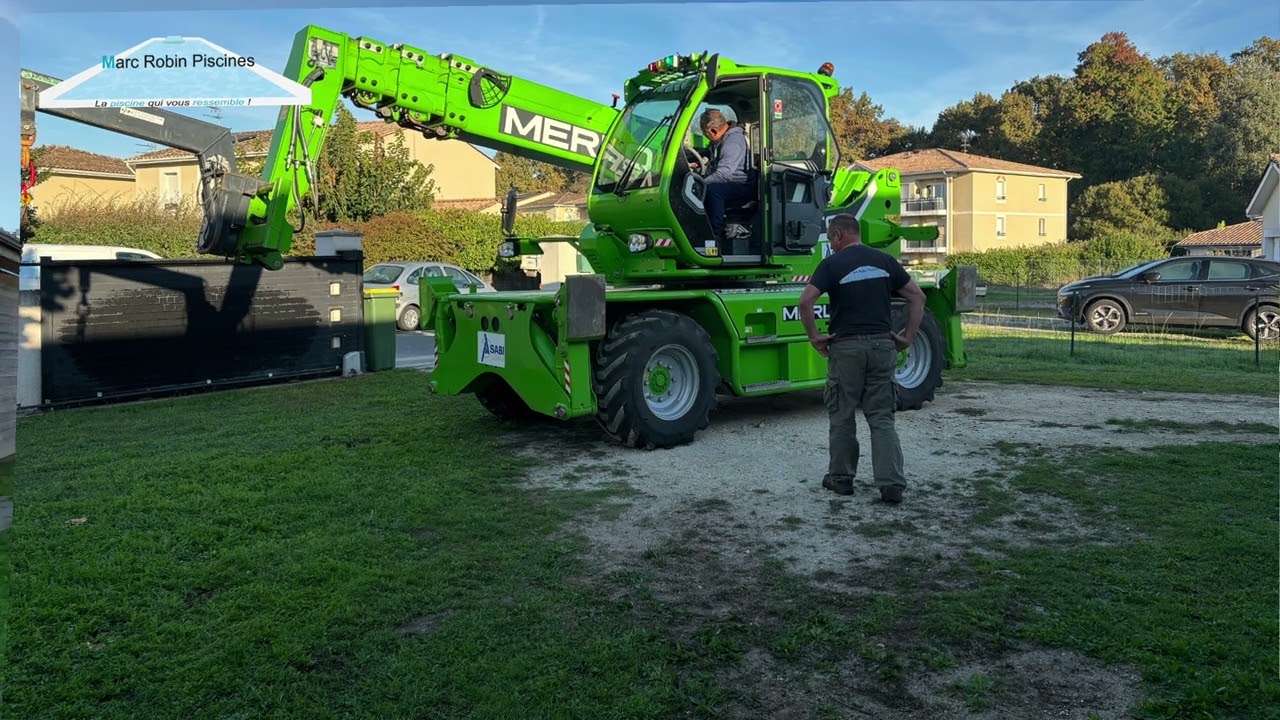 1er octobre : Livraison installation des équipements et mise en service d'une PLAGE 750 à Parempuyre