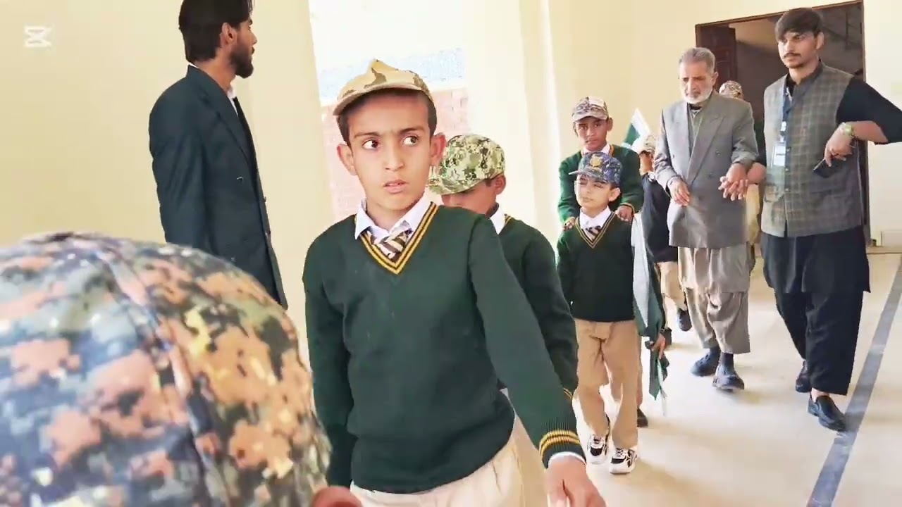 Entry of Daykh Bhal Shelter Home kids in Main auditorium Cholistan university Bahawalpur 