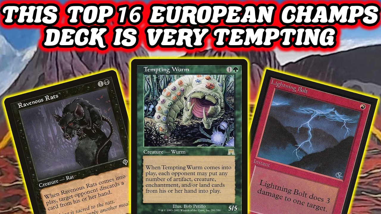 ЭТА КОЛОДА ИЗ ТОП-16 ЕВРОПЕЙСКОГО ЧЕМПИОНАТА ОЧЕНЬ ЗАМАНЧИВА! Premodern Jund Midrange Deck MTG