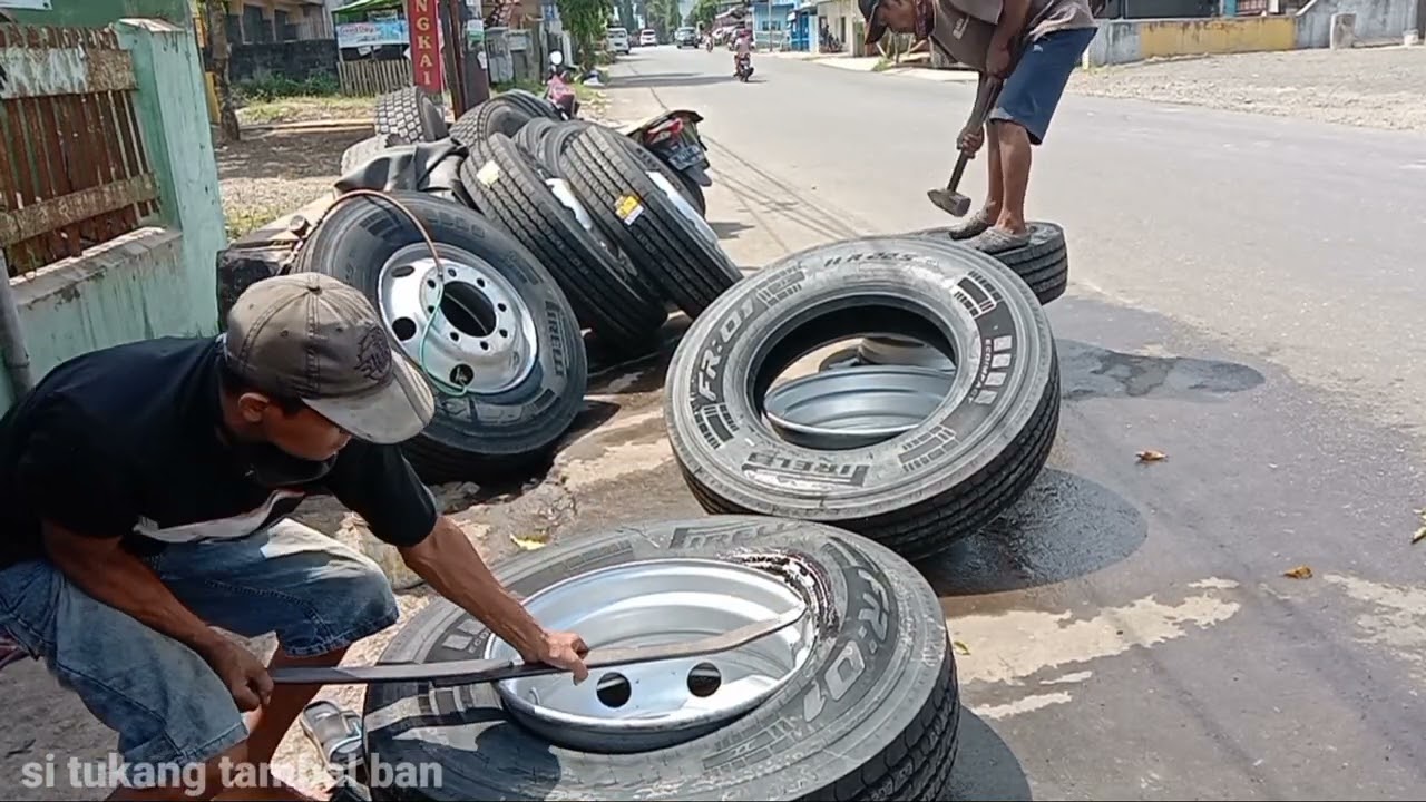 Pasang 10 Ban Tubles Tronton