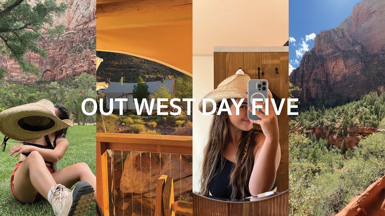 DAY IN MY LIFE: Under Canvas, Zion National Park and coyotes!