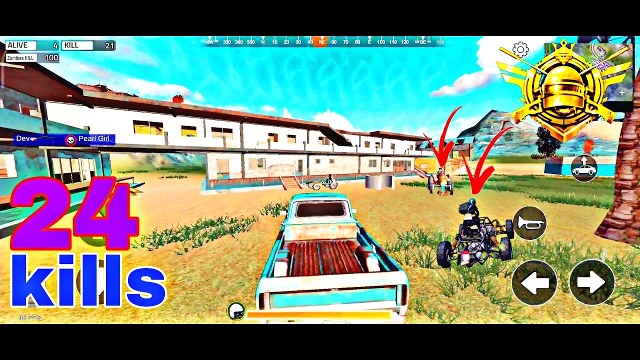 Fastest Hard Gameplay 💪 Survival Unknown Battle Royal #subr