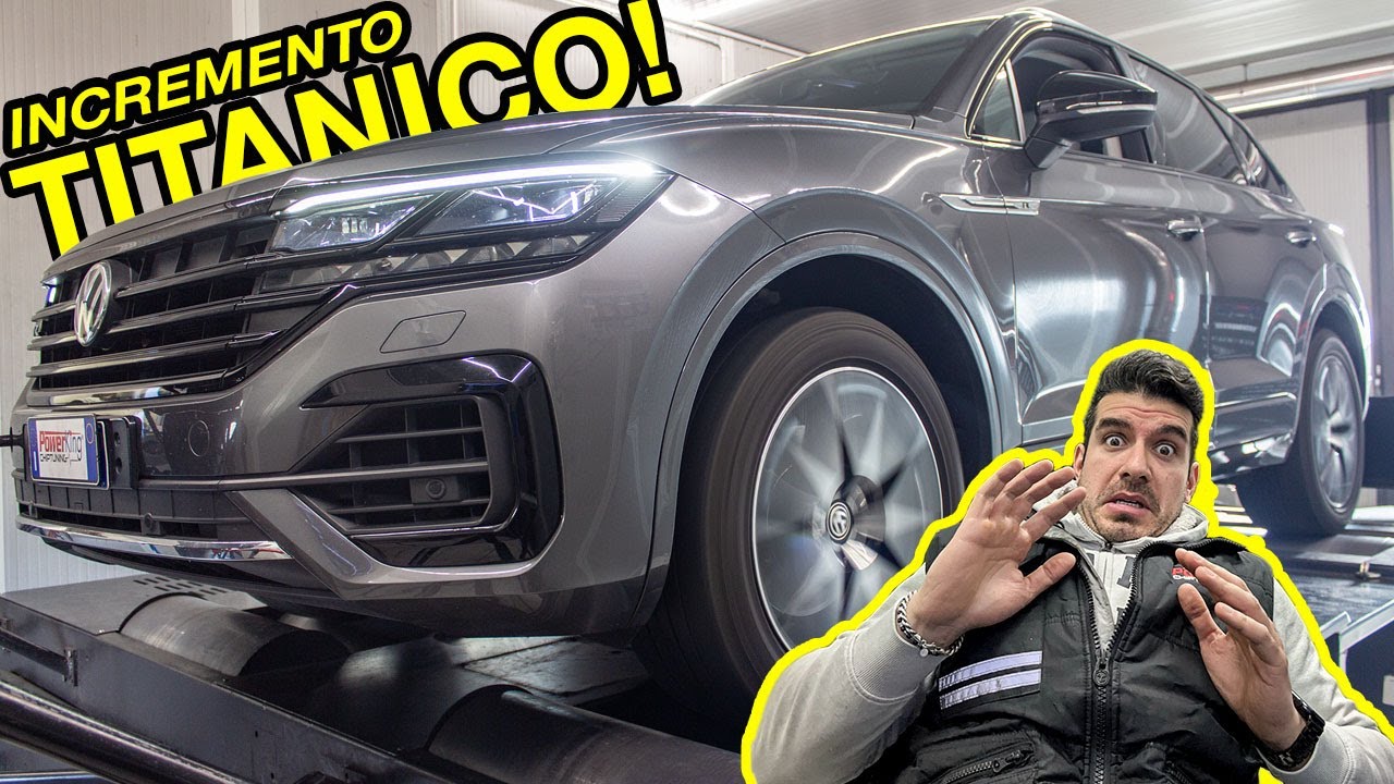 VW TOUAREG 3.0 TDI SPARA NUMERI LEGGENDARI CON LA RIMAPPATURA!