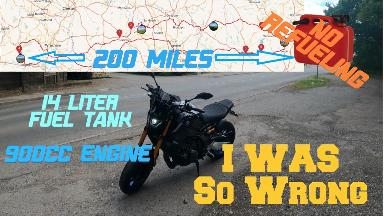 Extreme Challenge: Yamaha MT09SP 14 Liter Tank Test