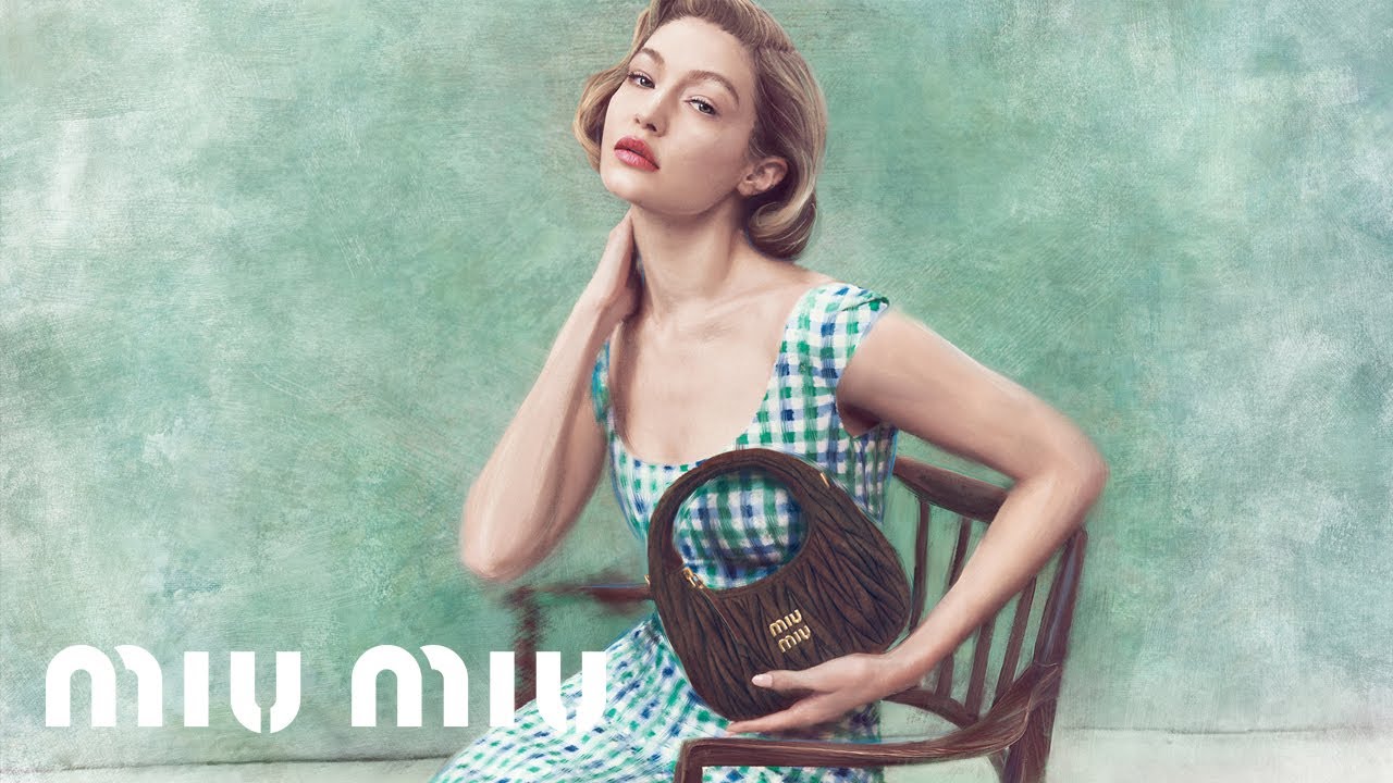 Gigi Hadid for Miu Miu Leathergoods 2025: Wander & Arcadie Bags