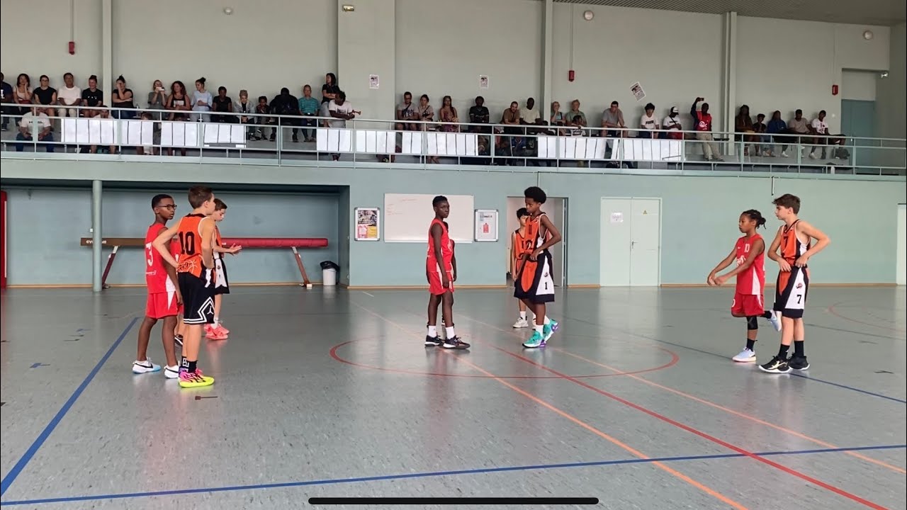 1/2 finale TQR U13 M 2023 Basket Club De Champs vs Ozoir Basket Club 77.