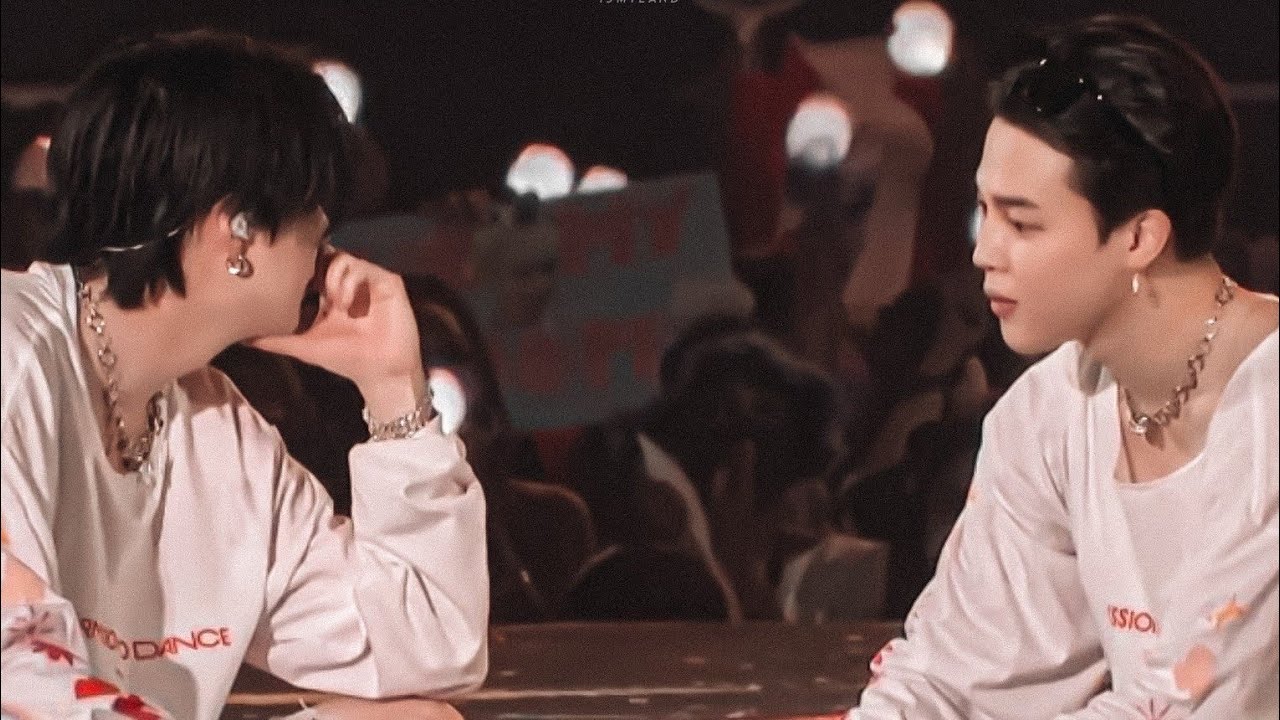 Suga and Jimin [Yoonmin moments. Las vegas ; Permission to dance.] Angels Like You.
