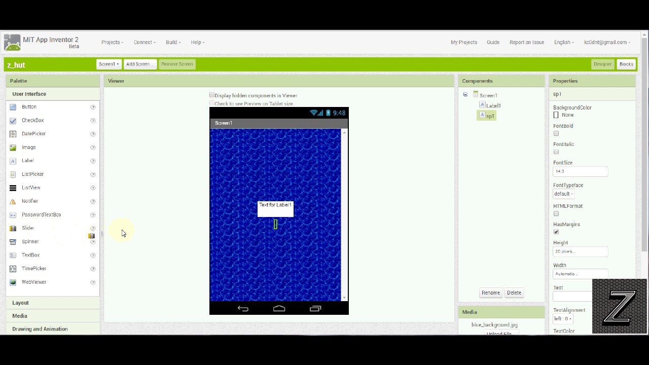 Learn to Build Android apps with MIT app inventor 2 EP#4 (Sliders & Labels)