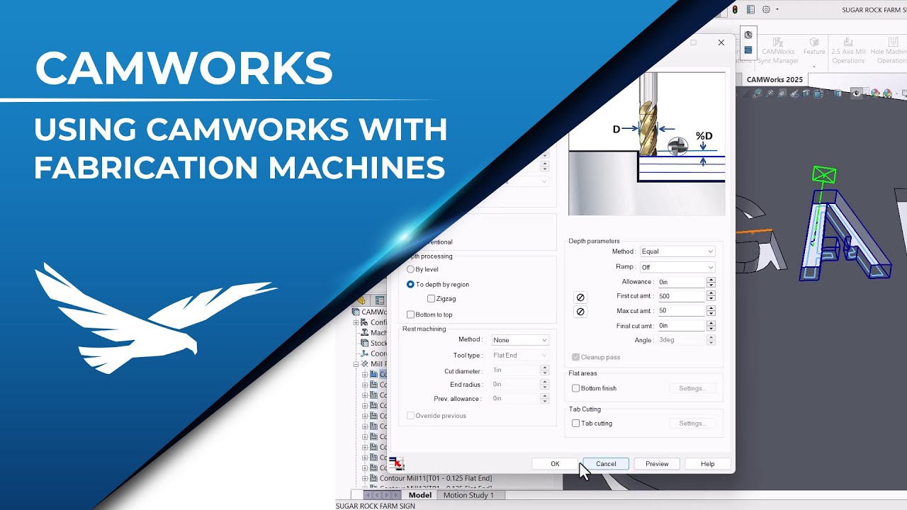 Using CAMWorks with Fabrication Machines