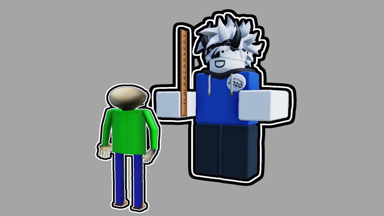 Baldi Gameplay (Pillar Chase 2 - ROBLOX)