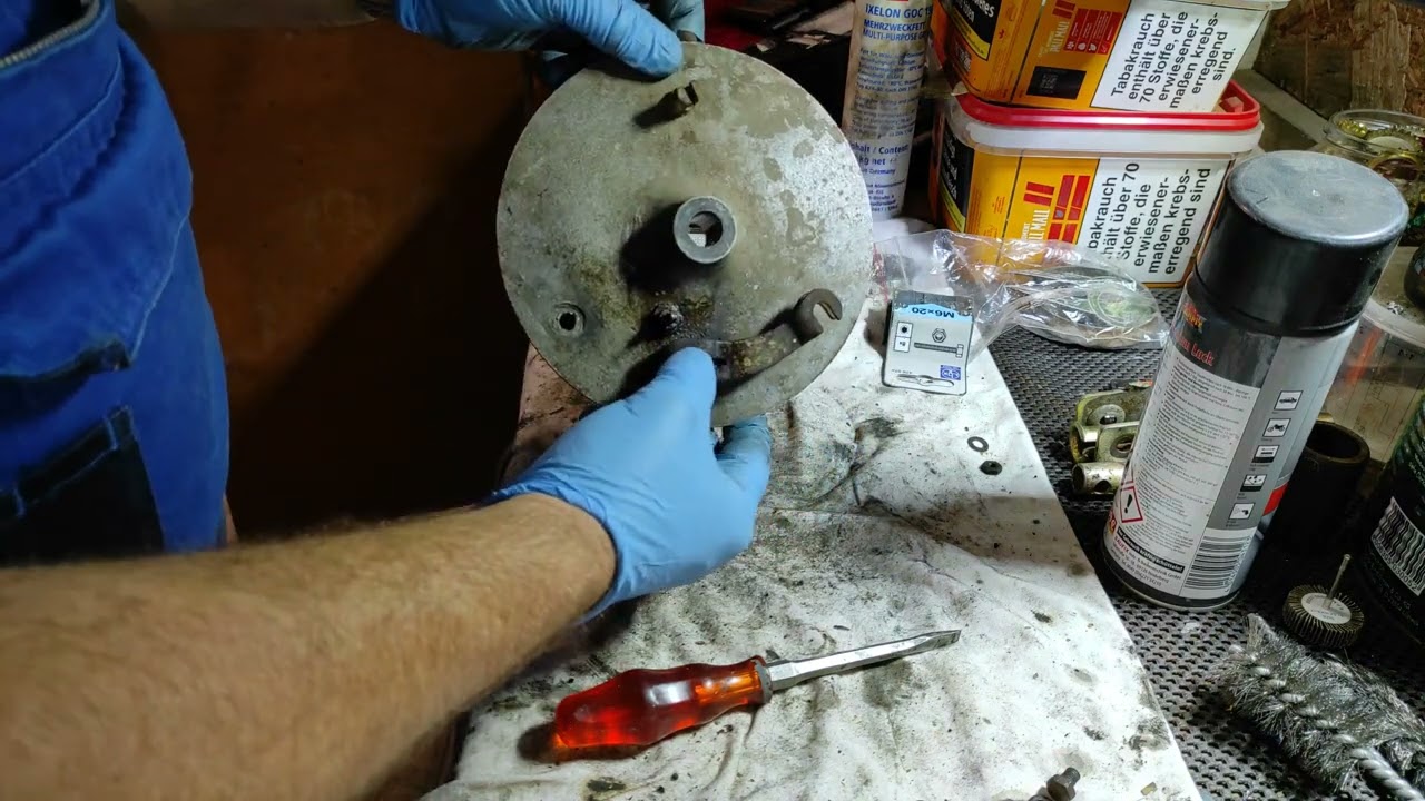 Restauration MZ RT 125 - Teil 12  -  Bremsanlage regenerieren. NUR TYP 3!