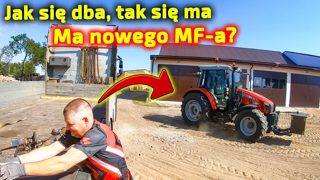 Kierowca Tomek dostarcza paszowóz Faresin PF.1 [Korbanek]