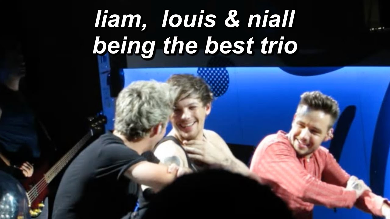 one direction » liam louis & niall being the best trio