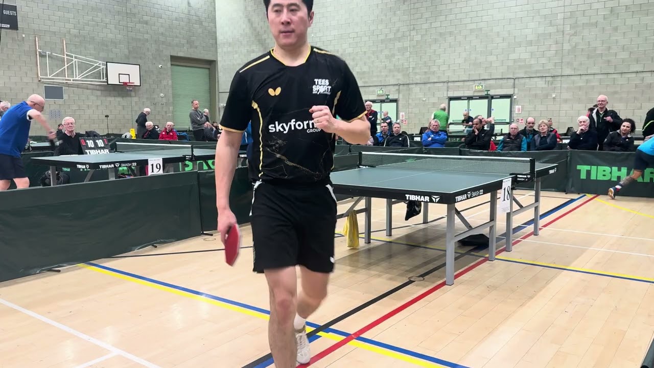 Финал среди мужчин до 40 лет VETTS Southern Masters Томас Гинья против Виктора Ши Гуана 09/02/25.