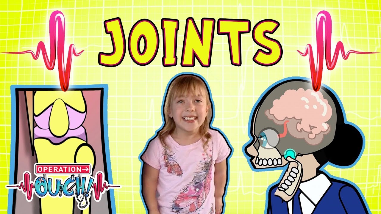 Science for kids | Body Parts - Joints & Skeletal System | Experiments for kids | Operation Ouch