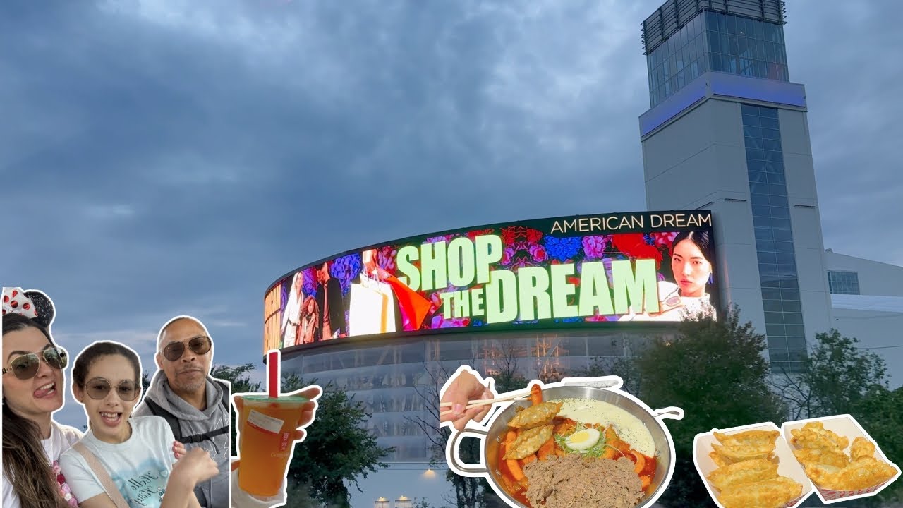 An inside look at the second biggest mall in America - the  American Dream Mall | Never Dunn Eating