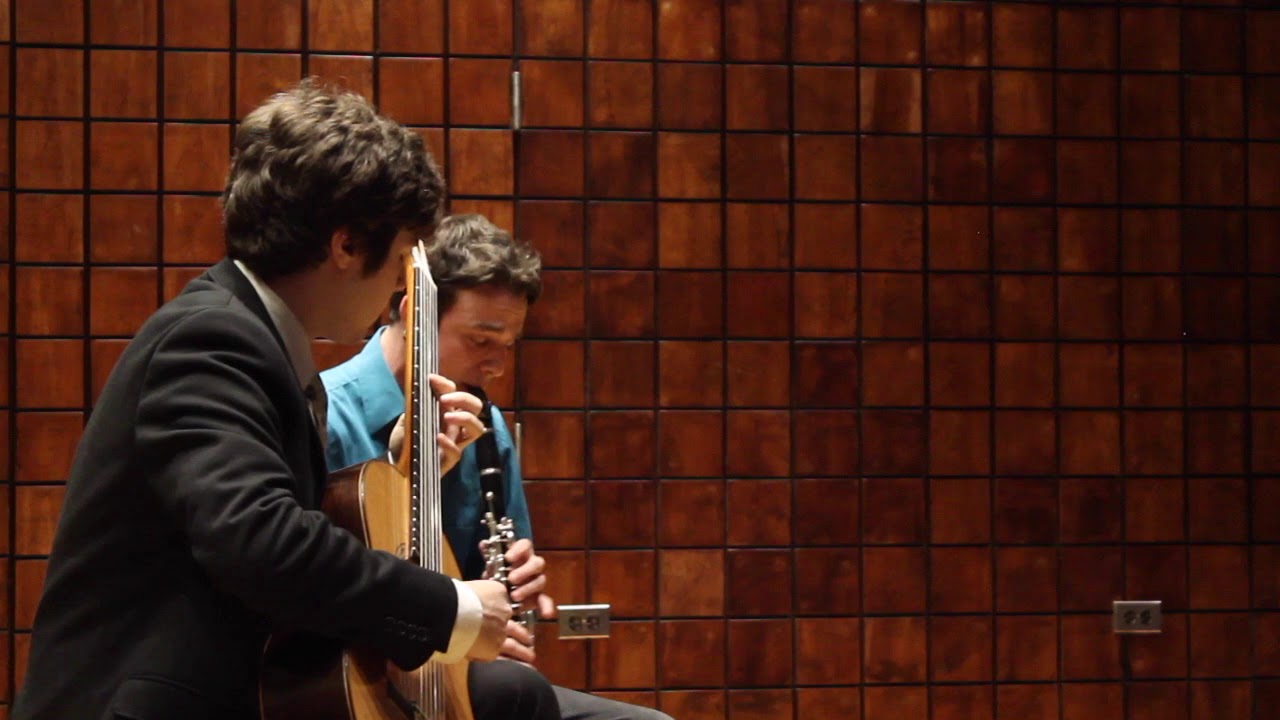 Arpeggione Sonata, D. 821, (arranged for clarinet and guitar) by Franz Schubert