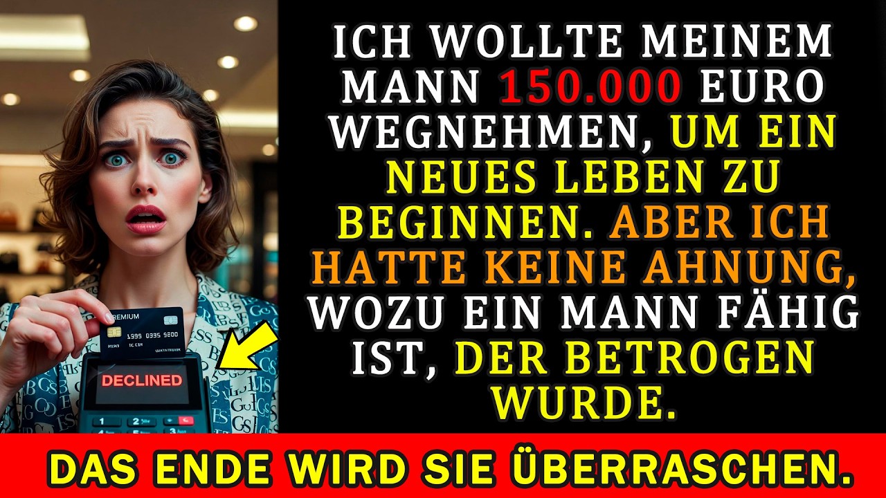 Ich bluffte mit Scheidung für 150.000€. Seine geniale Rache nahm mir ALLES!