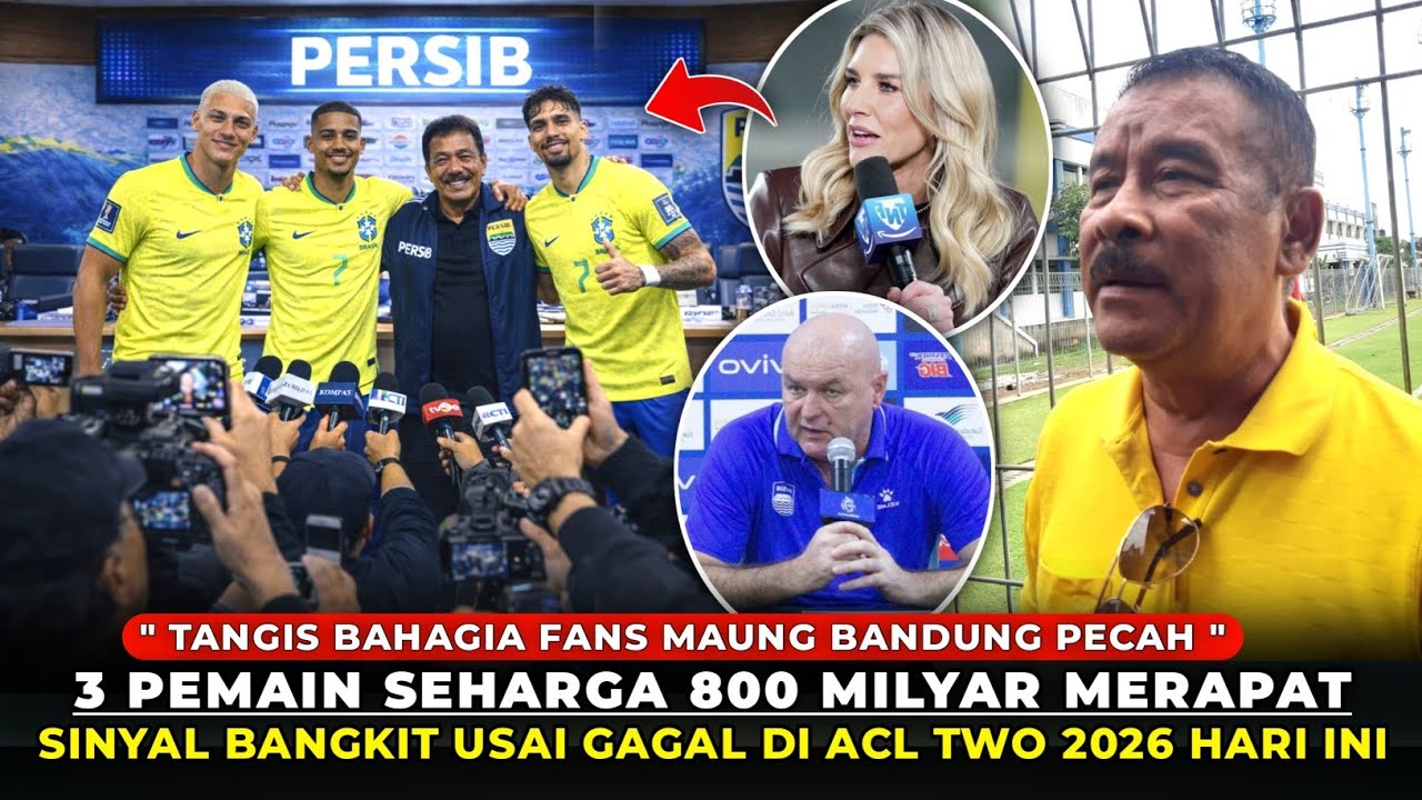 REZEKI NOMPLOK! SINYAL BANGKIT USAI GAGAL DI 16 BESAR ACL TWO 2026 3 PEMAIN BRASIL MERAPAT KE PERSIB