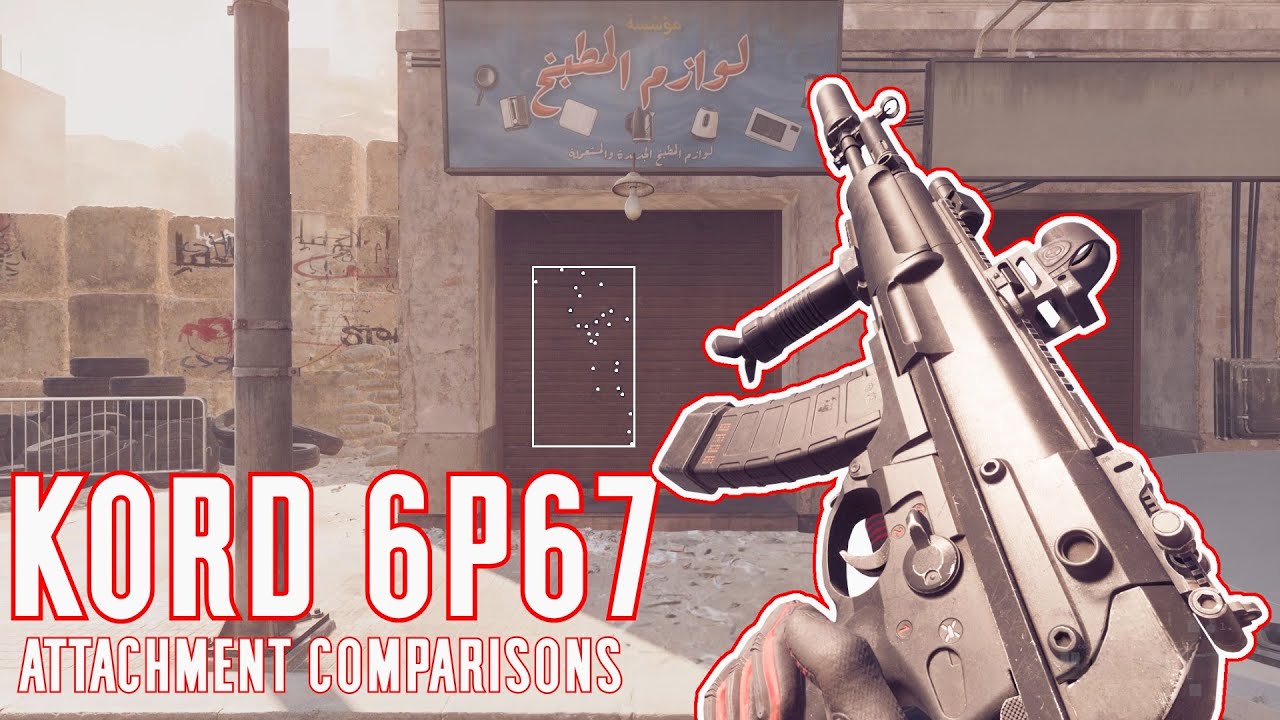 KORD 6P67 Attachment Comparison - Battlefield 6