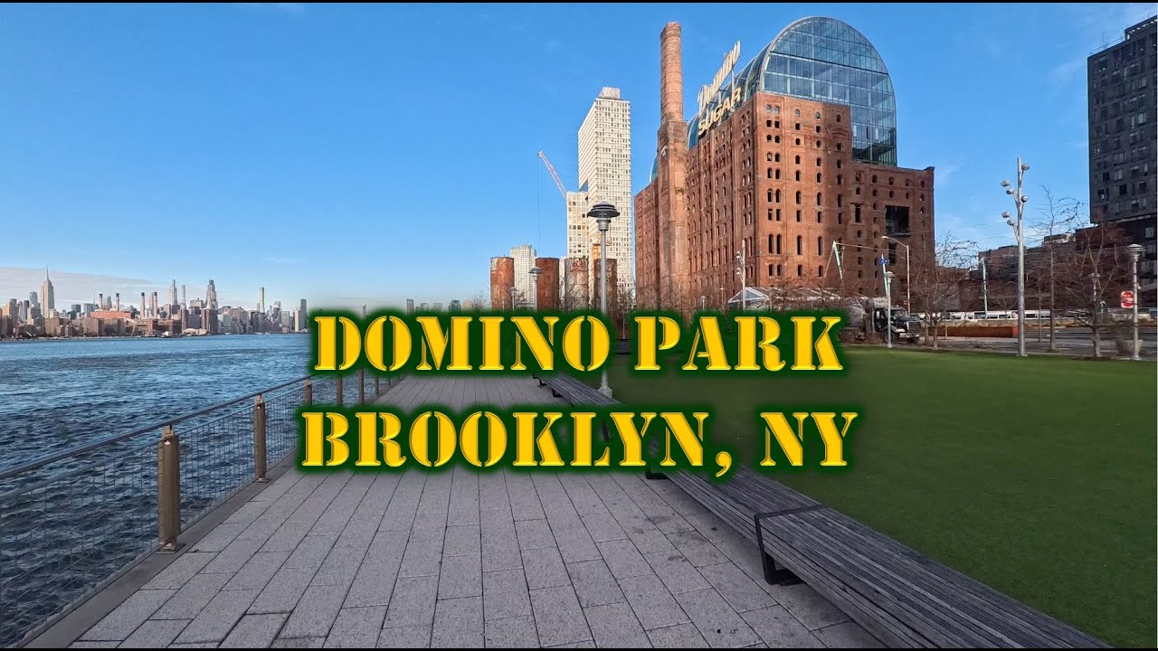 Domino Park Run 4K - 33 Min Virtual Run in Brooklyn NY