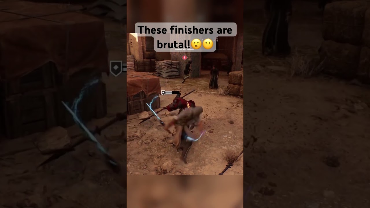 These finishers are brutal!😮 #assassinscreedmirage #assassinscreed #gaming #ubisoft