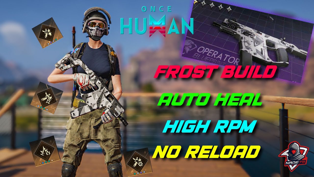 Try out this Auto Healing + Reloading Frost Vortex SMG build in Once Human [Best build for Casuals]
