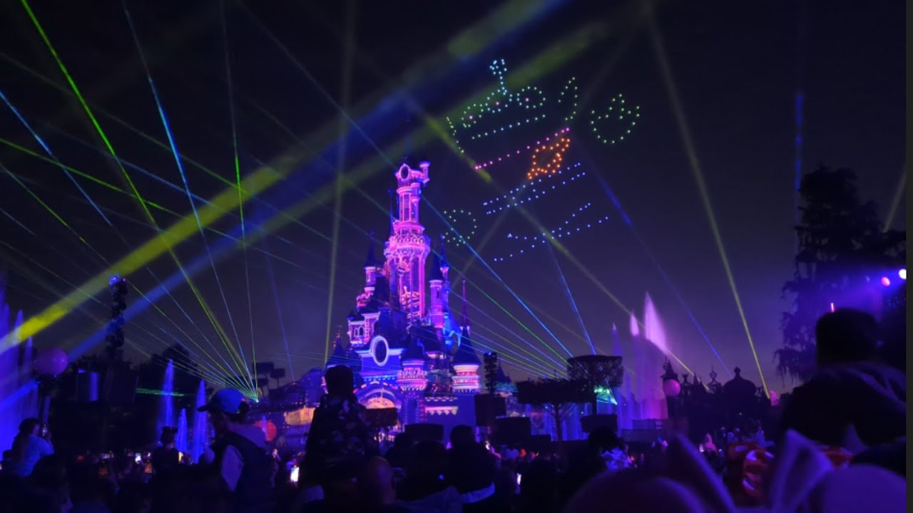 Disneyland Paris. Tales of Magic. Evening Light Show. May 28th 2025