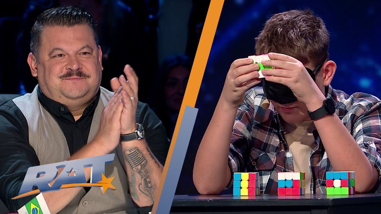 Lucas Dig, un adevărat maestru al cubului Rubik | Românii Au Talent S14