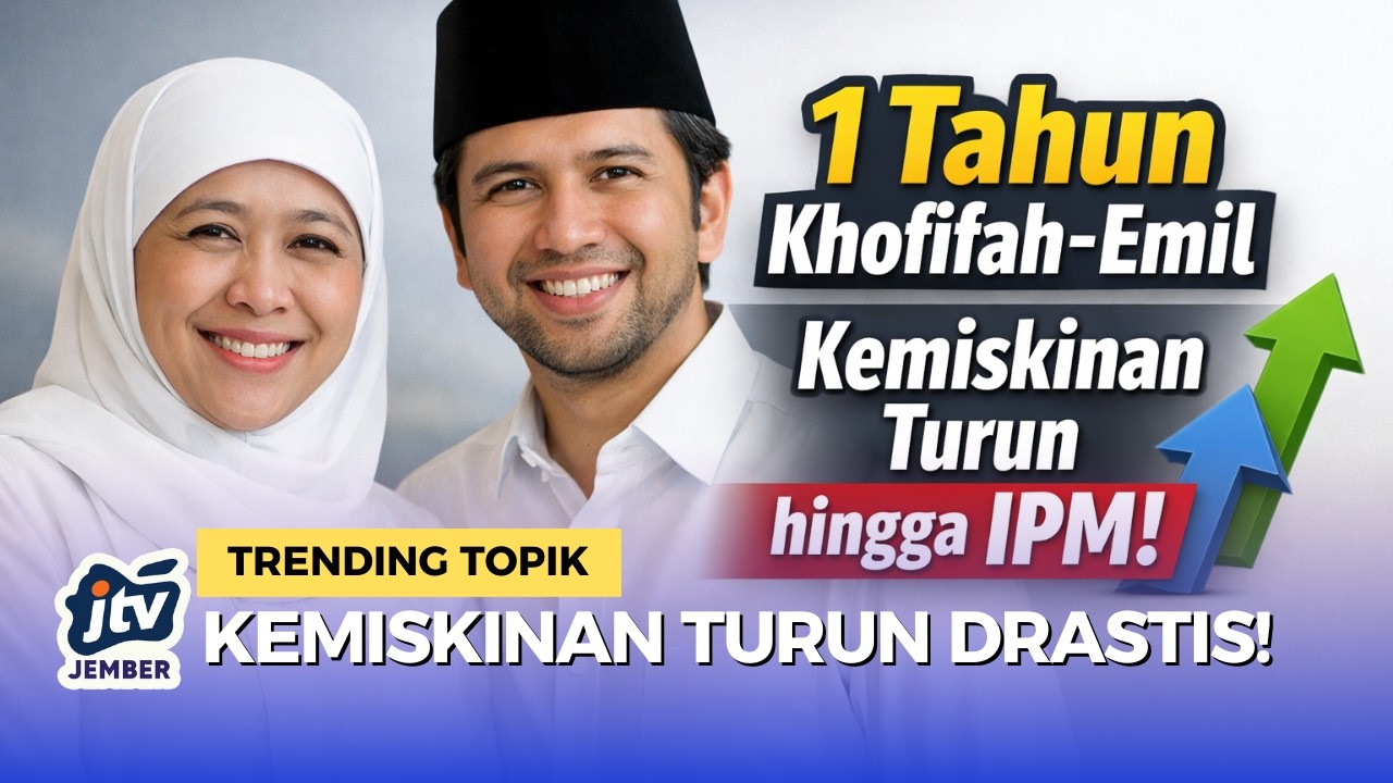 Blak-blakan Capaian 1 Tahun Khofifah-Emil, Kemiskinan Turun hingga IPM Melejit!
