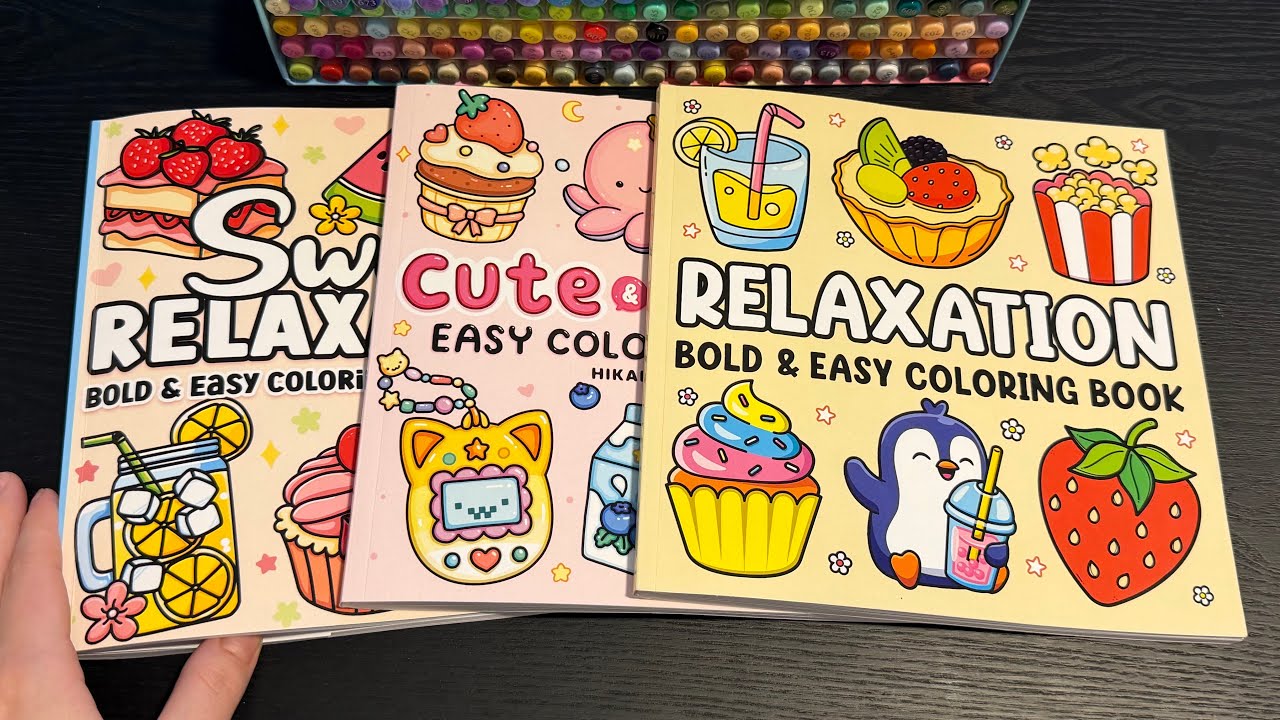 Satisfying Ice Cream Coloring 🍦 | Relaxing ASMR Art 🎨