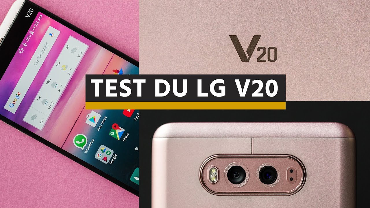 Test du LG V20 : le smartphone ultime pour les fans de musique