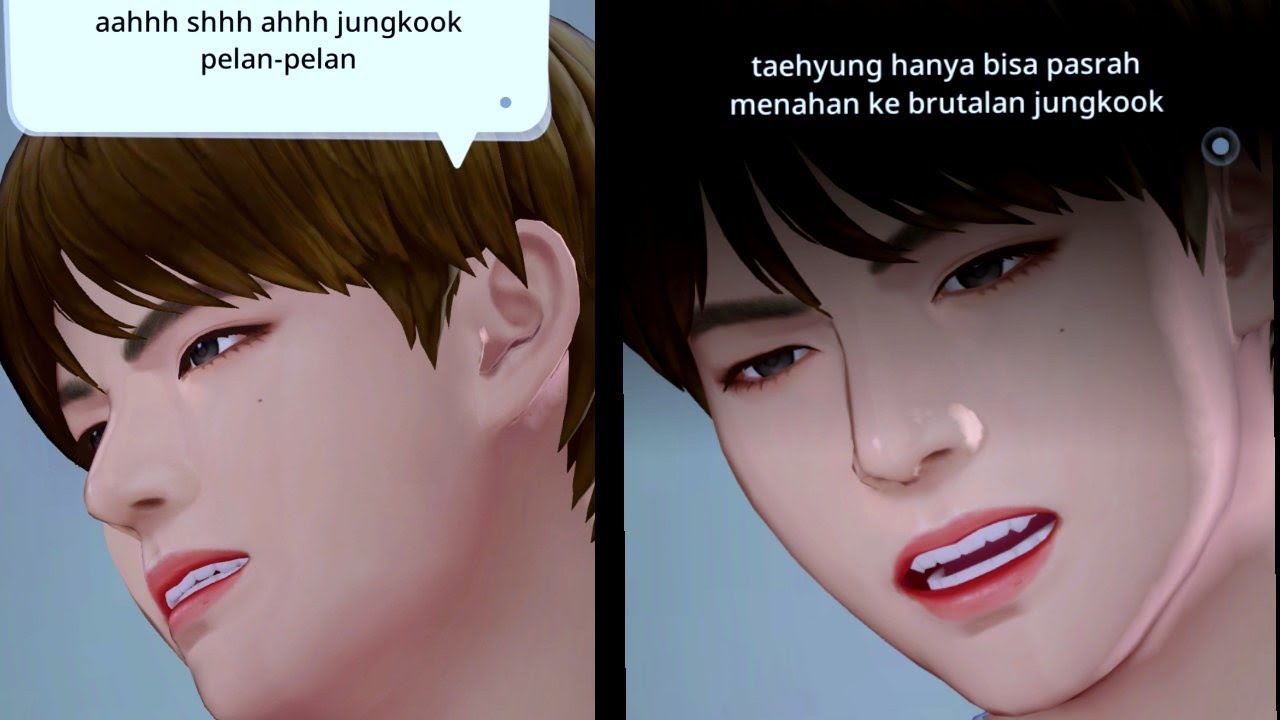 Naughty Boss episode 30 || taekook bts universe story game || indonesia+English subtitle
