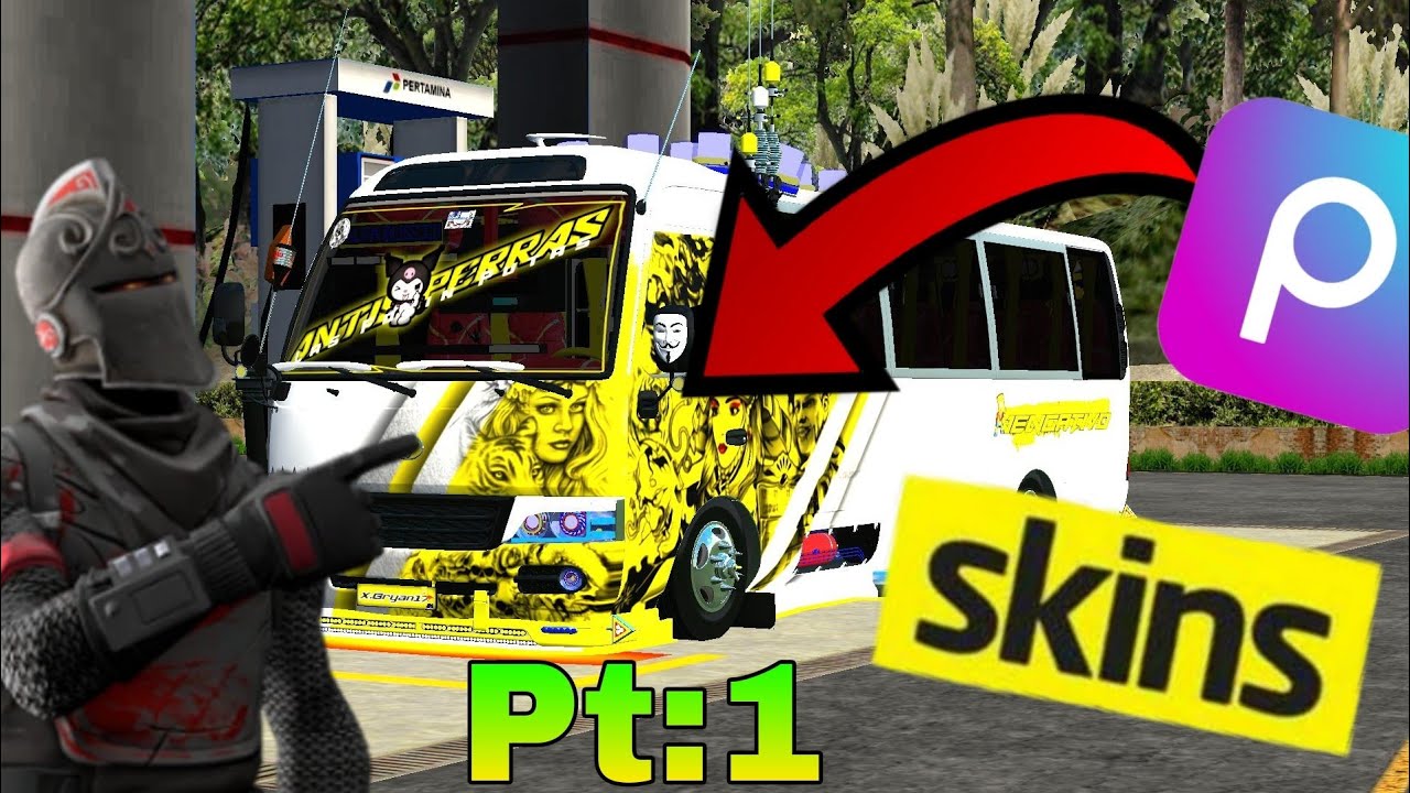 👹Como Hacer Skines Para Bussid (Pt:1)