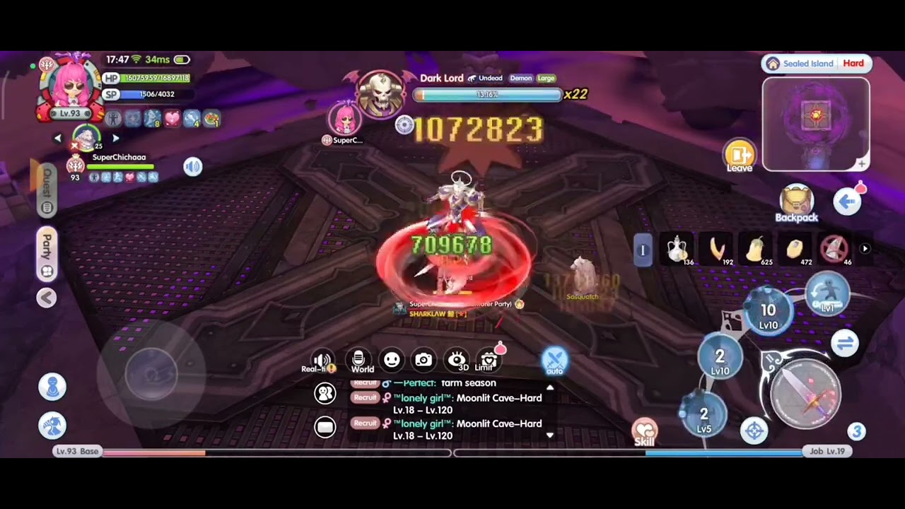 ROX Sealed Island Hard Solo RoyalGuard 2hand Crit F2P