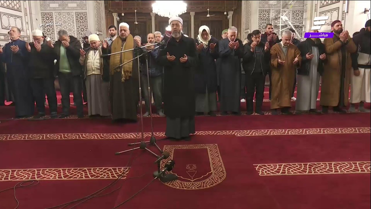 🟣مباشر | أذان الفجر من الجامع الأموي بدمشق #السورية