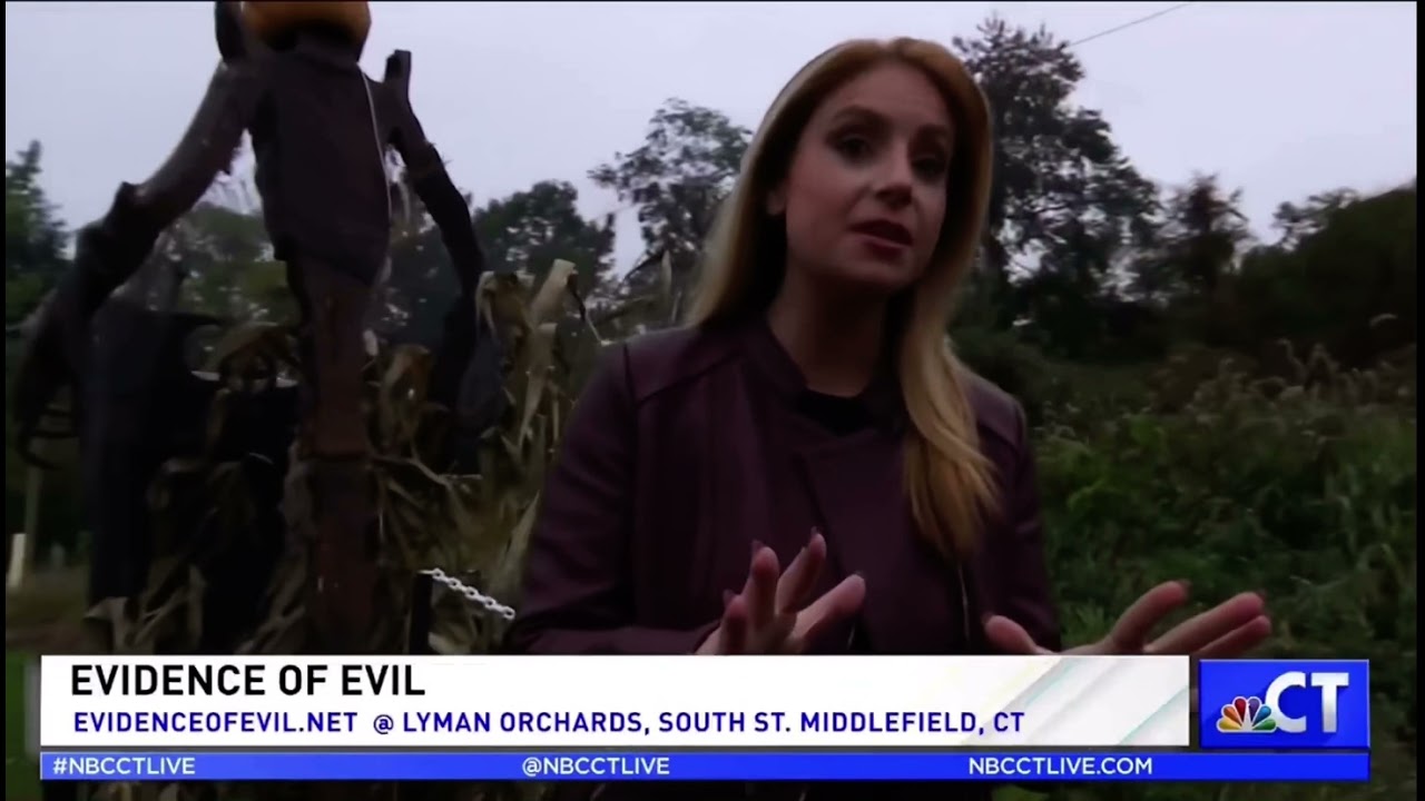 Evidence of Evil Haunted Attraction on CT Live! 2021