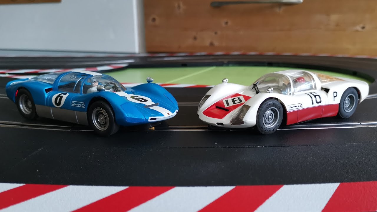Porsche Carrera 6: 1:24 Slotcar Test Drive on Carrera Digital Track