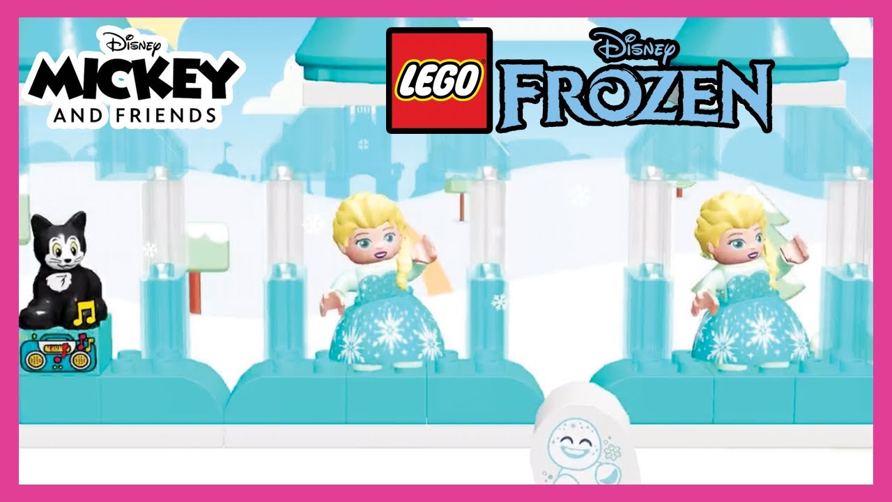 LEGO DUPLO DISNEY - ⭐НОВОЕ обновление Dream Builders с Эльзой из мультфильма «Холодное сердце»⭐ #...