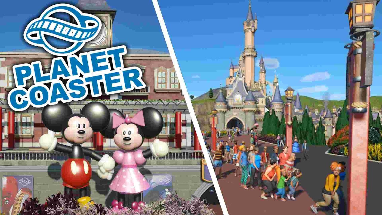 DISNEYLAND PARIS: PARKTOUR!! - PLANET COASTER  | Let's Play (deutsch)