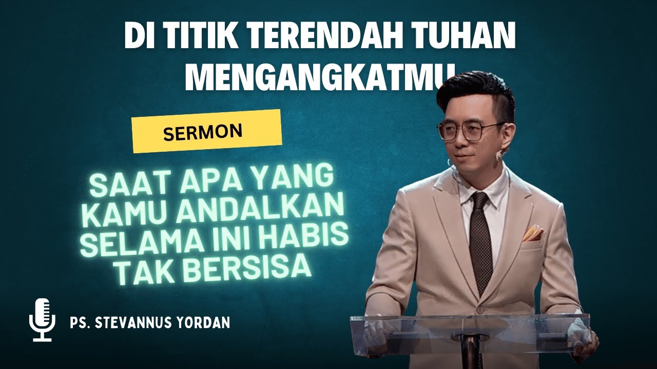 Titik Terendah Dalam Kehidupanmu