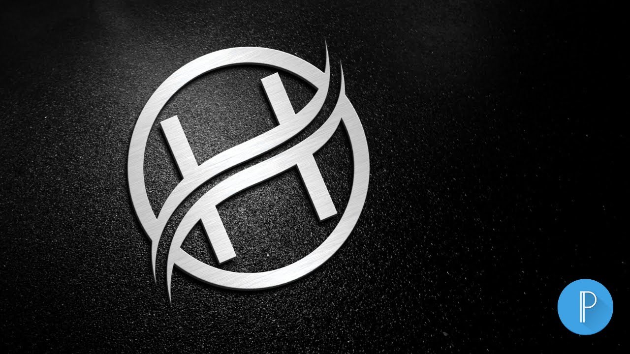 Professional H letter Logo Design | How to make Logo on Android PixelLab | H Logo