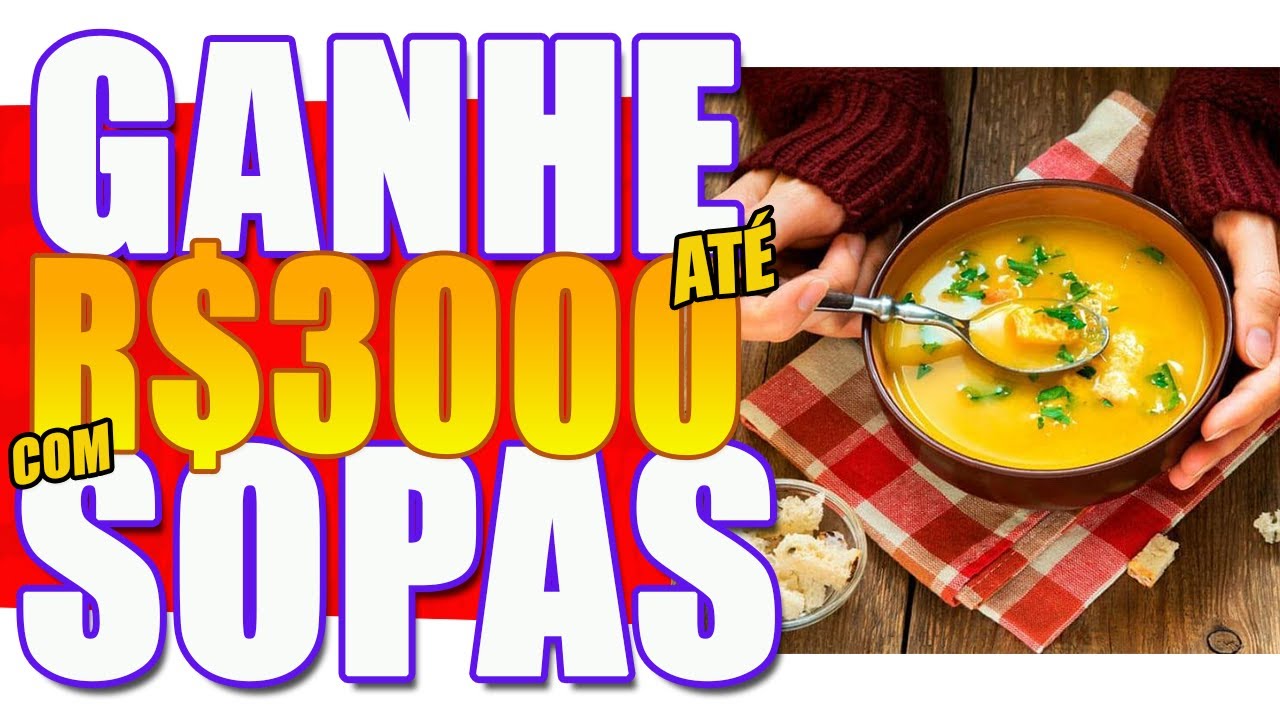 Vender SOPA. Como Fazer SOPA PARA VENDER [5 DICAS RÁPIDAS]