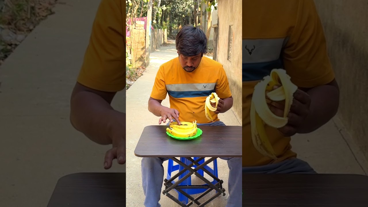 Banana Lover 🤣🤣🤣 #funny #laugher #funnyclip #viral2025 #funnyreels #funnykids #fun #banana #lover