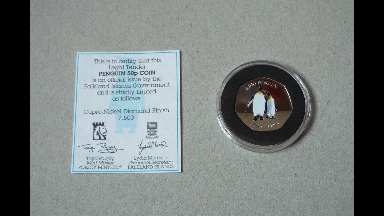 King Penguin 50p Coin!