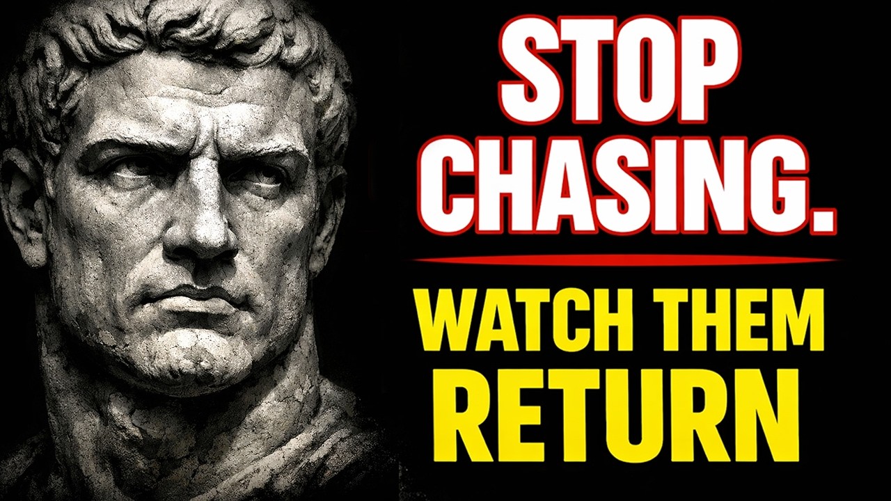 Stop Chasing People — 9 Stoic Strategies That Make Them Value You